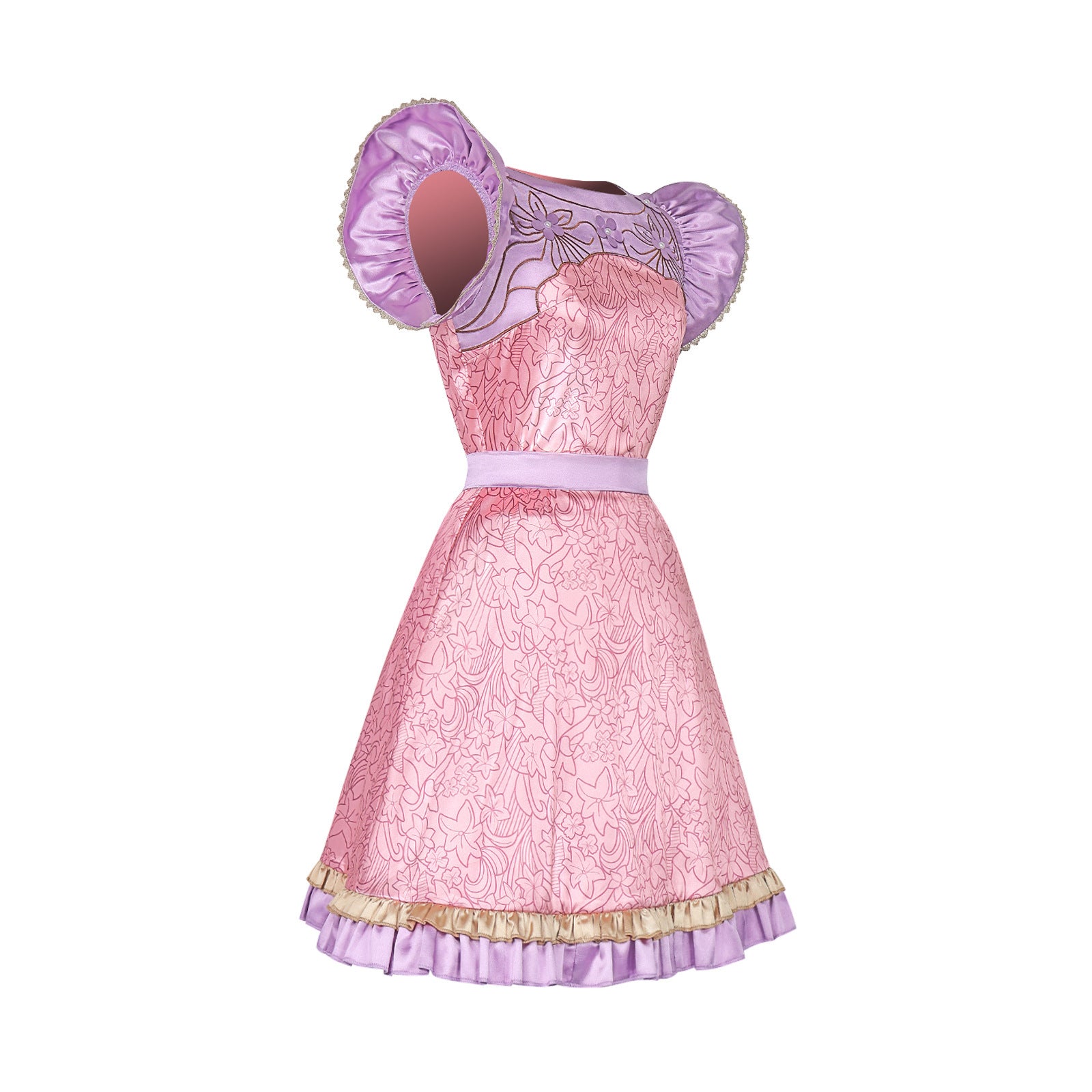 Aerith Cosplay Dress Honeybee Inn Costume FF7 Remake Aerith Gainsborough Outfits