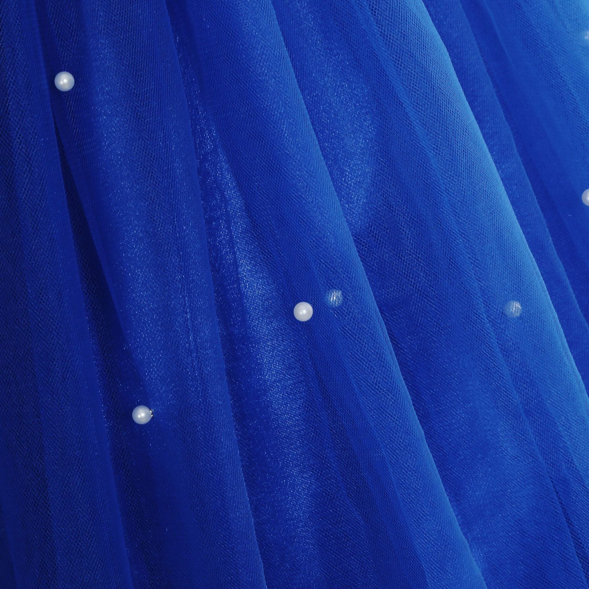 Girls Cinderlla LED Light Up Dress Princess Blue Party Outfit Halloween Cosplay Costume