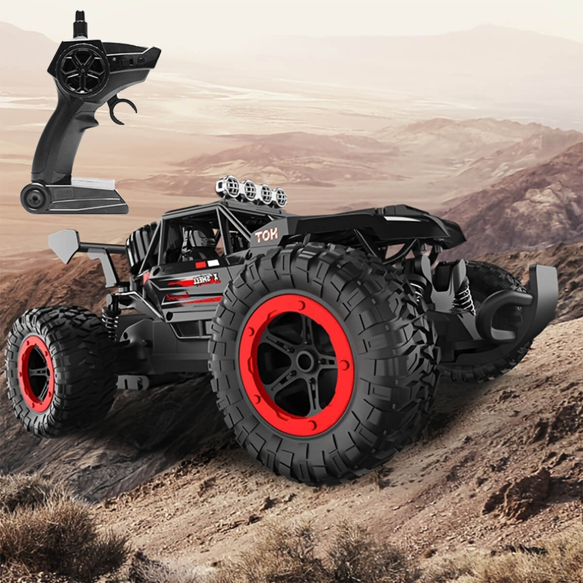 4WD RC Cars 2.4Ghz Off-Road Climbing Remote Control Truck Drift Racing Car For Kids