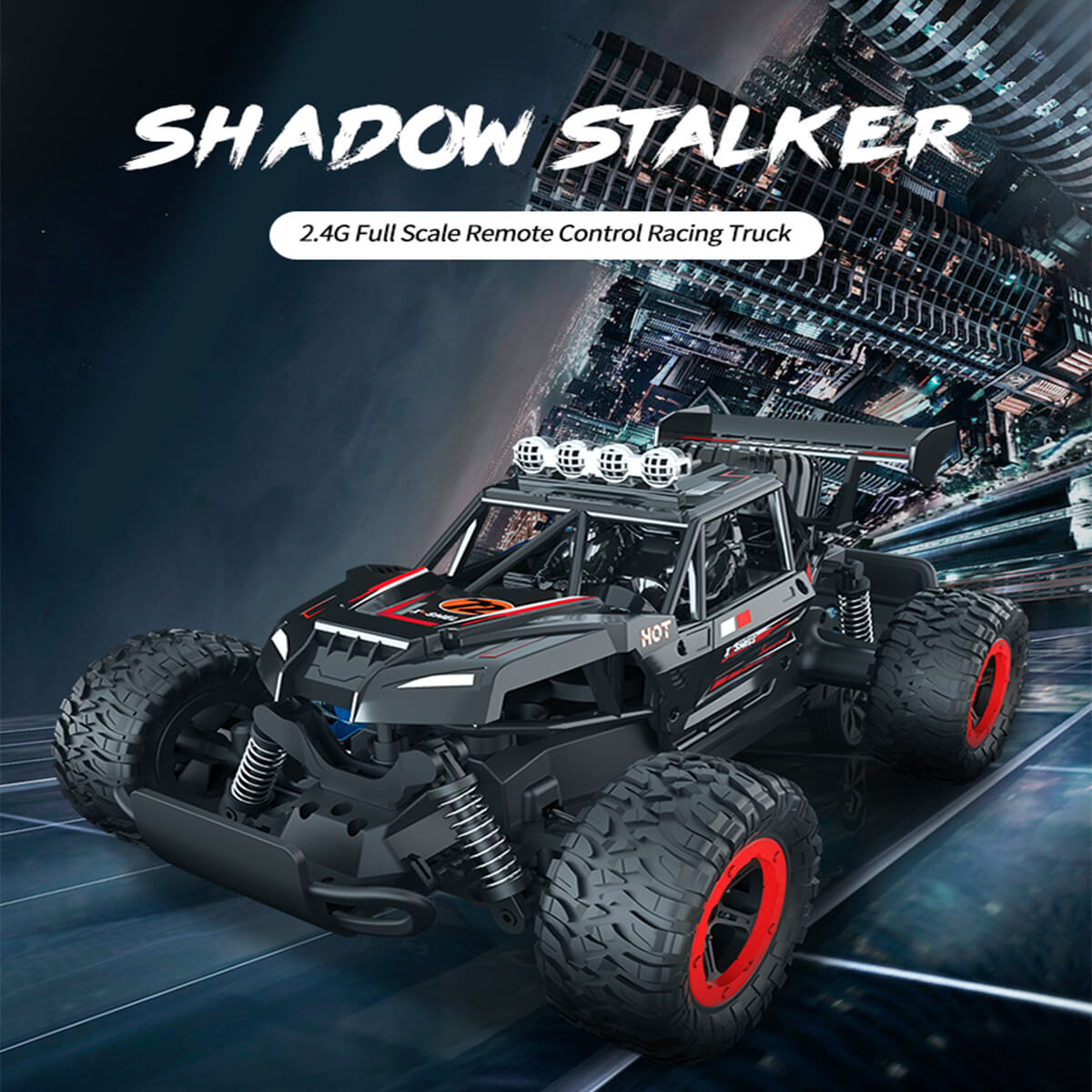 4WD RC Cars 2.4Ghz Off-Road Climbing Remote Control Truck Drift Racing Car For Kids