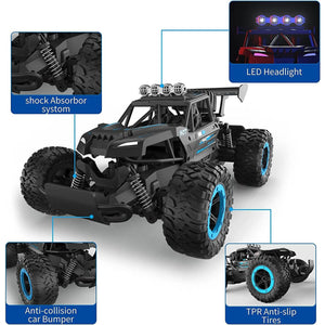 4WD RC Cars 2.4Ghz Off-Road Climbing Remote Control Truck Drift Racing Car For Kids