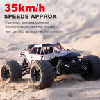 2023 New 1/16 RC Car Off Road High Speed Brushed Remote Control Car With LED Heading