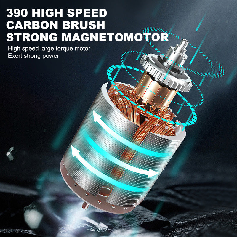 2023 New 1/16 RC Car Off Road High Speed Brushed Remote Control Car With LED Heading
