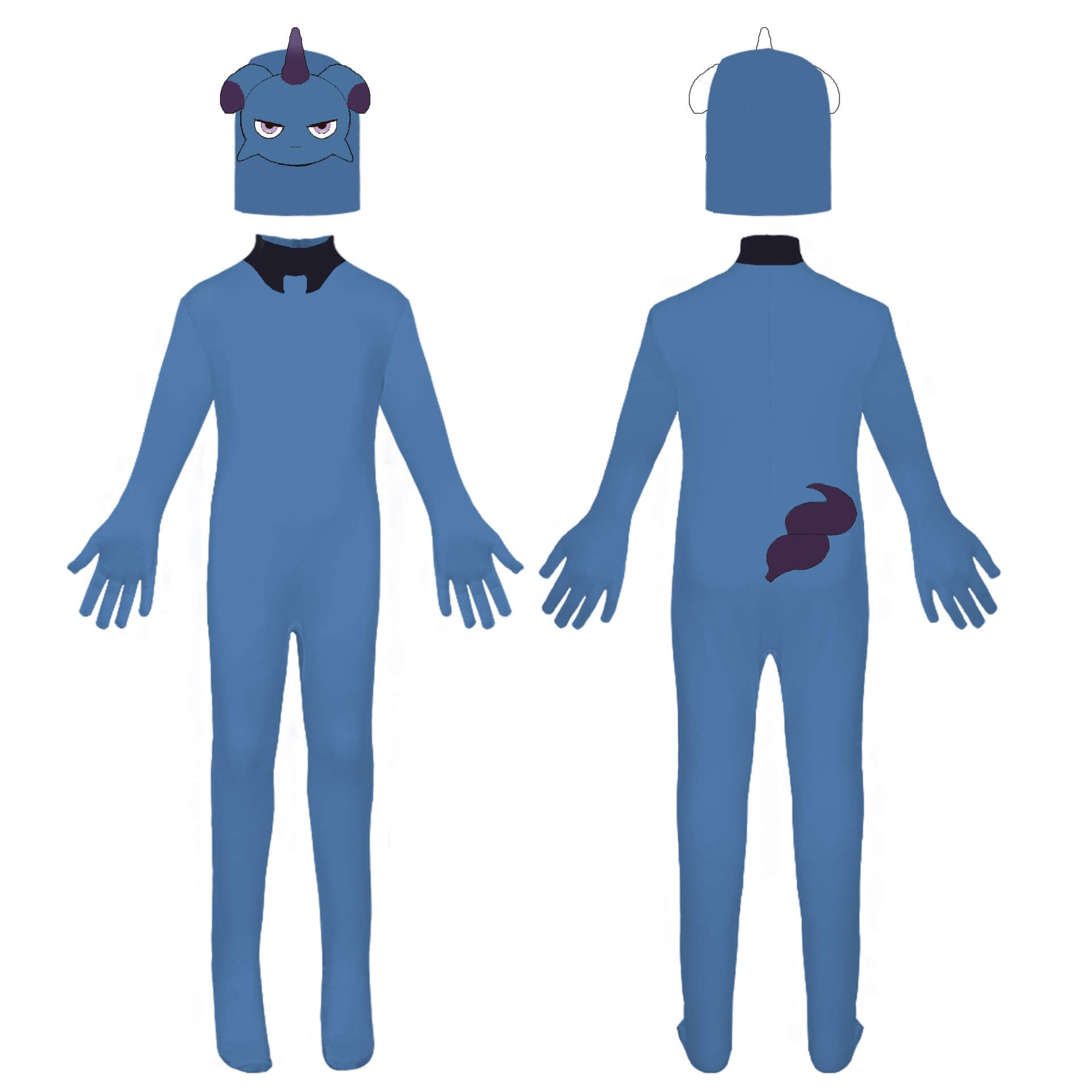 Palworld Costume Depreso Cosplay Outfit Kids Jumpsuit and Helmet 2pcs Suit