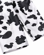 Kids Fire Rescue Dog Costume Unisex Shirt Pants Hat and Bag 4pcs Set for Dress-up Party