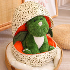 Plush Little Flying Dragon with Egg Cute Dino Stuffed Animal Toy Holiday Birthday Gift