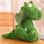 Plush Little Flying Dragon with Egg Cute Dino Stuffed Animal Toy Holiday Birthday Gift