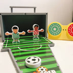 Portable Tabletop Soccer Game with Storage Foldable Mini Football Toy for Kids aged 3-6
