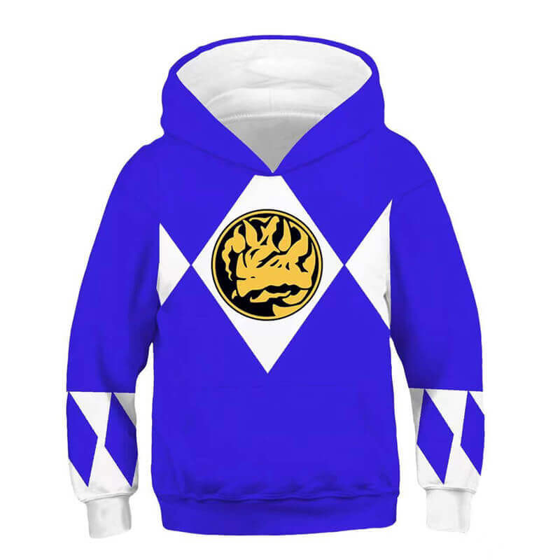 Kids Rangers Hoodie Dragon-themed Children Cosplay Costumes