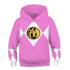 Kids Rangers Hoodie Dragon-themed Children Cosplay Costumes