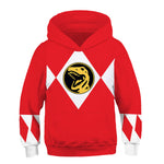 All Dragon-themed Rangers Cosplay Hoodie Halloween Costumes