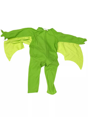 Kids Pterosaur Costume Dinosaur Jumpsuit Helmet 2Pcs Suit for Halloween Carnival (3-10 Years)