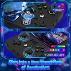 R36MAX II Retro Handheld Game Console 128GB SD Card Game Console with RGB Joysticks and 4000mAh Battery For Gamers