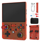 R36MAX II Retro Handheld Game Console 128GB SD Card Game Console with RGB Joysticks and 4000mAh Battery For Gamers