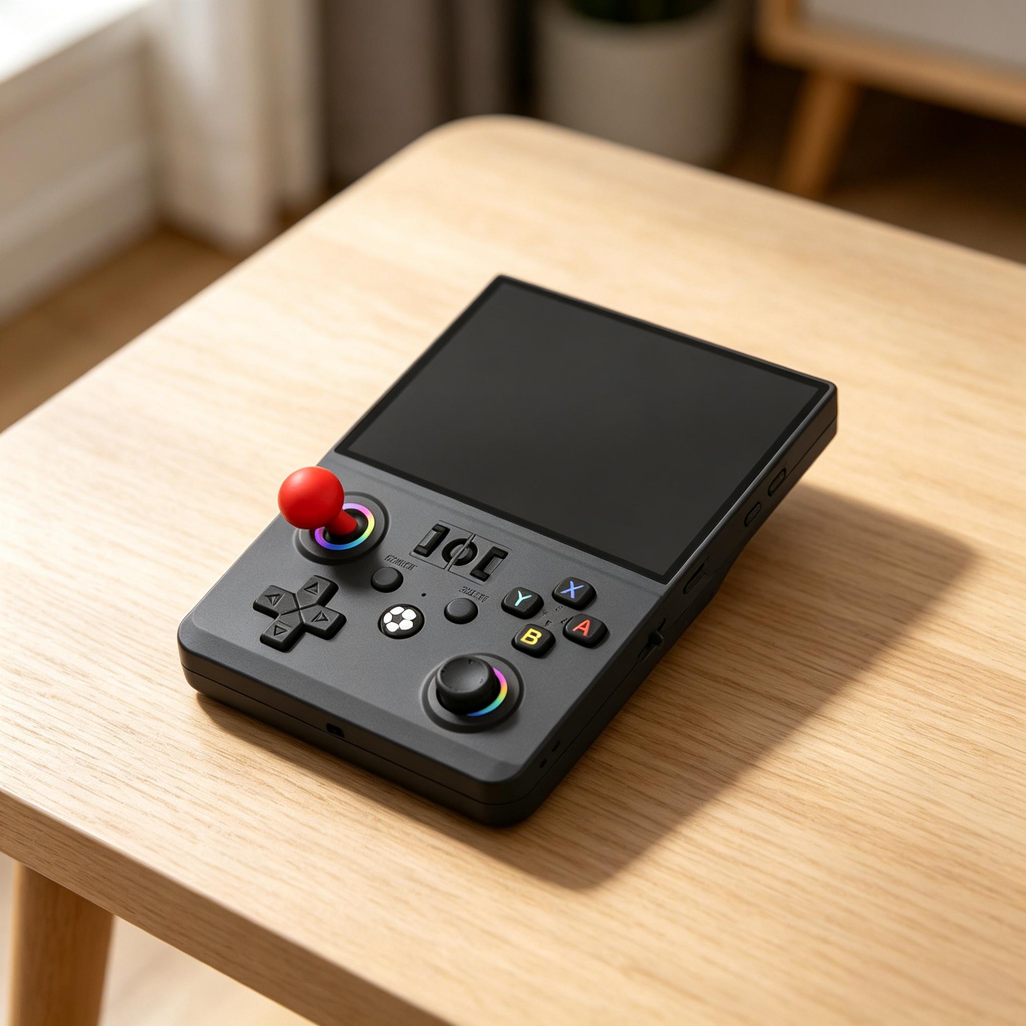 R36MAX II Retro Handheld Game Console 128GB SD Card Game Console with RGB Joysticks and 4000mAh Battery For Gamers