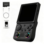 R36T MAX Portable Handheld Game Console 128GB SD Card Game Console with RK3326 Chip and 4000mAh Battery For Game Enthusiasts