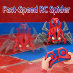 2.4GHz RC Robot Remote Control Spider Toy with 360° Rotation and Bionic Crawling for Kids