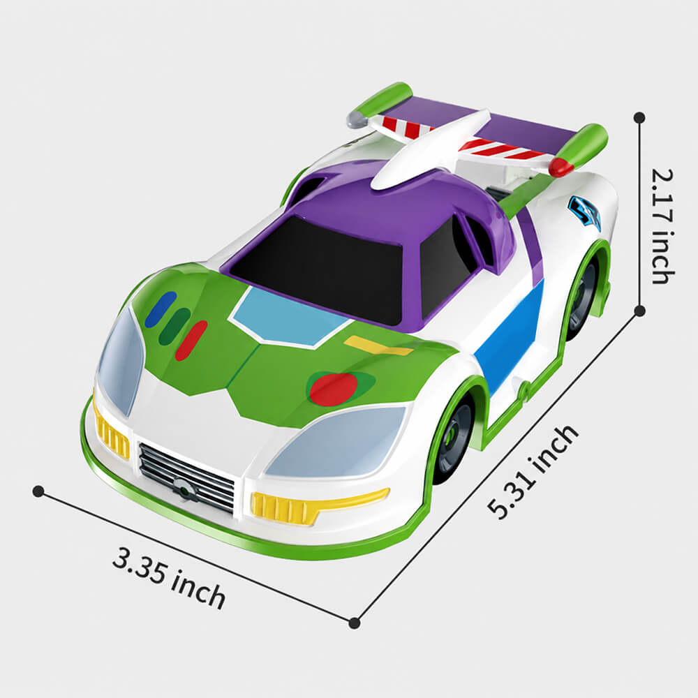 2.4GHz RC Car Wall Climbing RC Stunt Car with 360° Rotation and  LED Lights For Kids 3+