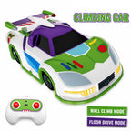 2.4GHz RC Car Wall Climbing RC Stunt Car with 360° Rotation and  LED Lights For Kids 3+