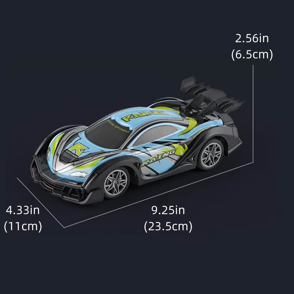 2.4G RC Drift Car 1/18 Photochromic Racing Car with Cool LED Lights for Indoor & Outdoor Play