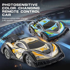 2.4G RC Drift Car 1/18 Photochromic Racing Car with Cool LED Lights for Indoor & Outdoor Play