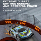 2.4G RC Drift Car 1/18 Photochromic Racing Car with Cool LED Lights for Indoor & Outdoor Play