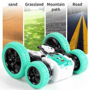 4WD RC Car Spin Stunt Car 360 Degree Rotating Remote Control Car Double Sided Flips Vehicles