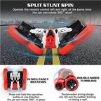 4WD RC Car Spin Stunt Car 360 Degree Rotating Remote Control Car Double Sided Flips Vehicles