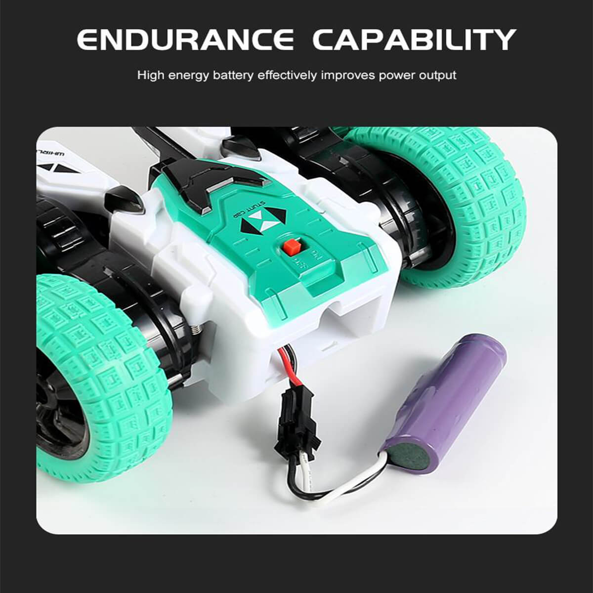 4WD RC Car Spin Stunt Car 360 Degree Rotating Remote Control Car Double Sided Flips Vehicles