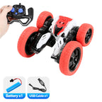 4WD RC Car Spin Stunt Car 360 Degree Rotating Remote Control Car Double Sided Flips Vehicles