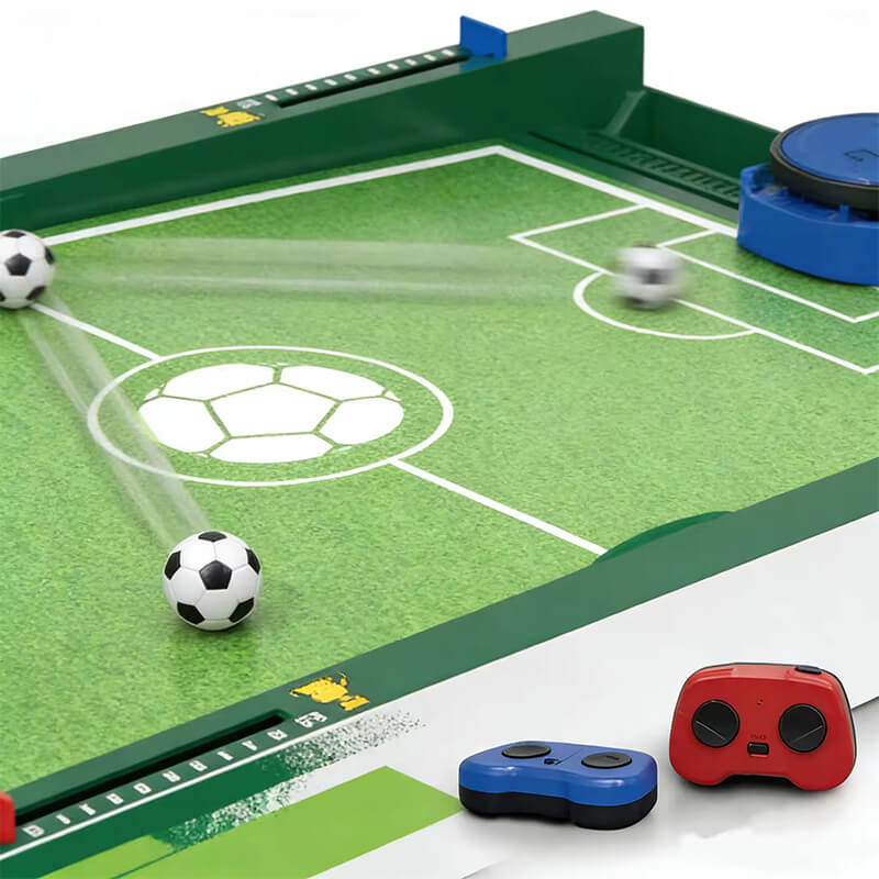 Kids Football Table Game Remote Control 2-Player Battle Soccer Toy for Kids Ages 6+ and Adults