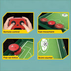 Kids Football Table Game Remote Control 2-Player Battle Soccer Toy for Kids Ages 6+ and Adults