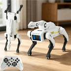 2.4G RC Robot Dog with Gripper Arm AI Smart Mechanical Toy Programmable Stunt Robot Pet for Kids