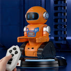 2.4G RC Robot Voice Controlled Smart Delivery Robot Toy with Sound Effects and Dancing for Kids
