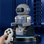 2.4G RC Robot Voice Controlled Smart Delivery Robot Toy with Sound Effects and Dancing for Kids