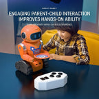 2.4G RC Robot Voice Controlled Smart Delivery Robot Toy with Sound Effects and Dancing for Kids