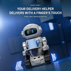 2.4G RC Robot Voice Controlled Smart Delivery Robot Toy with Sound Effects and Dancing for Kids