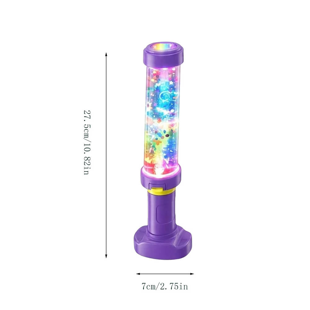 Water Gun Rainbow LED Water Blaster with Remote Control Summer Water Toy for Day and Night Outdoor Play