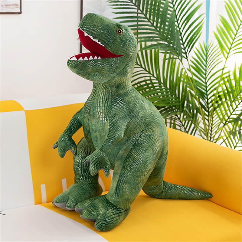 Realistic T-Rex Plush Toy Soft Dino Stuffed Animal Birthday Gift For Boys Girls