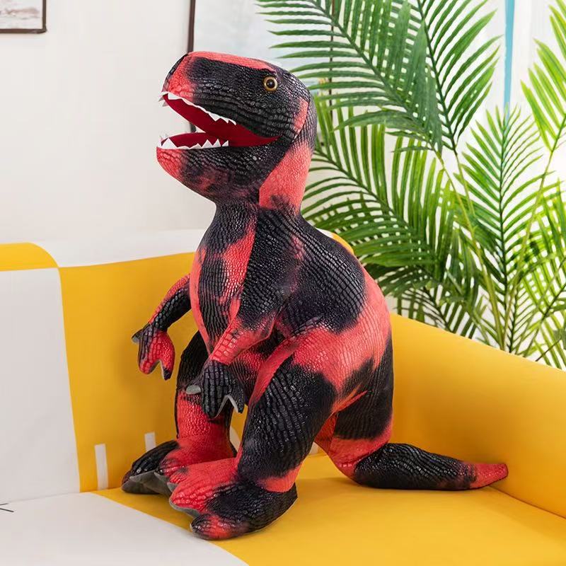 Realistic T-Rex Plush Toy Soft Dino Stuffed Animal Birthday Gift For Boys Girls