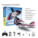 2.4G Remote Control Aircraft 2CH Glider Built-in Gyroscope RC Plane Indoor Outdoor Toy