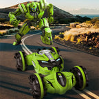 Amphibious RC Stunt Car Drive Double Sided Transforming 2.4G RC Car w/ Remote and Gesture Control