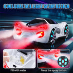 Remote Control Car 4WD Drift Racing Car Dual Remote Control with Light Spray