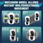 Remote Control Car 4WD Drift Racing Car Dual Remote Control with Light Spray