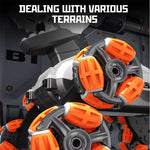 2.4G Remote Control Car 8WD Stunt Mechanical Dinosaur Spray Electric Car