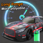 Remote Control Car RC Drift Car 4WD Electric Drift Racing Car with Light Music Spray for Kids