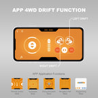 3 in 1 STEM RC Robot Car Building Blocks DIY Kit 4WD Remote Control APP Programming Drift Robot Car