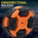 2.4G Remote Control Car Space Rocket Stunt Car Dual Control Spray RC Car with Light