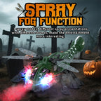 2.4G Remote Control Dragonfly Mechanical Spray Insect with Music and Lights Holiday Toys