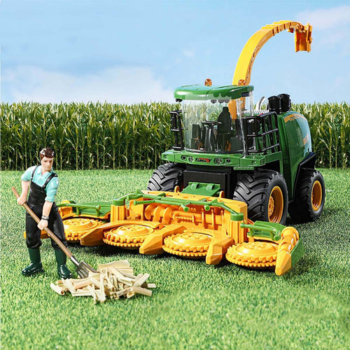 1:24 Remote Control Harvester Vehicle 2.4G RC Electric Four Wheel Farmer Farm Vehicle Kid's RC Car